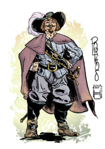 Piszemy charakterystykę jednego z muszkieterów